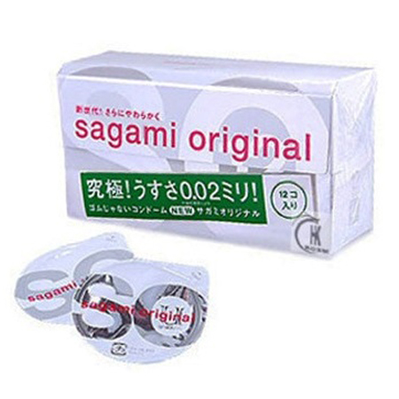 Sagami Original 0.02 12's Pack 1 กล่อง