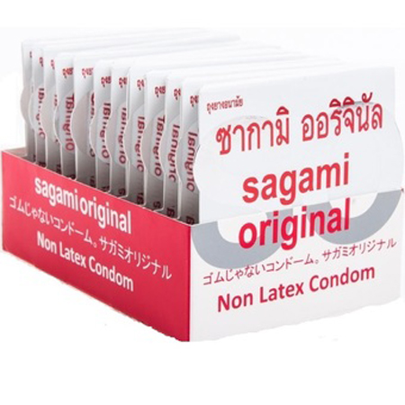 Sagami Original 0.02 แบบชิ้น 1 ชิ้น (ลิขสิทธิ์ไทย)