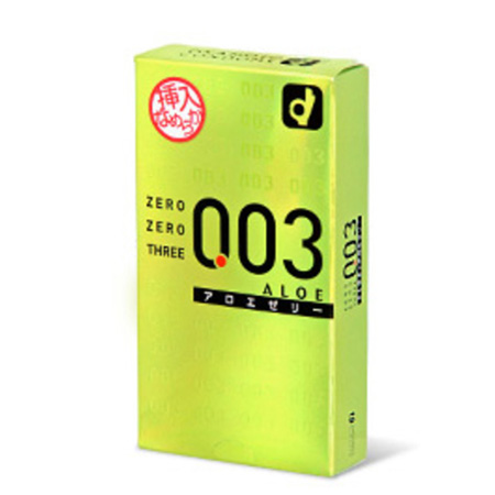 Zero Zero Three 0.03 okamoto Aloe (Japan Edition) 1 กล่อง