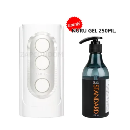 TENGA FLIP HOLE WHITE แถม เจลหล่อลื่น 1 ขวด