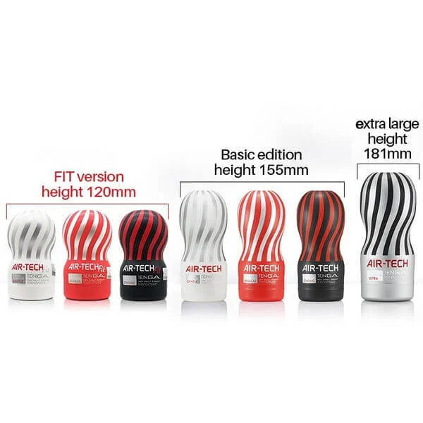 Tenga Air Tech Silver - Ultra Size (ล้างน้ำได้) 9 Zapcondom.com Tenga Air Tech Size